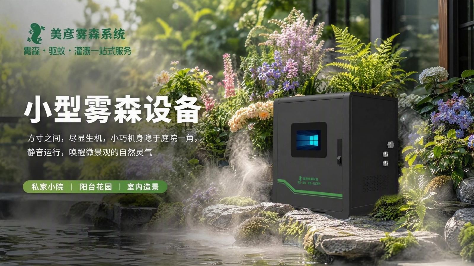 福建花园庭院驱蚊系统
